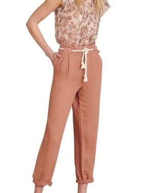 Veronica Beard Karter Pleated Crop Pant NWT